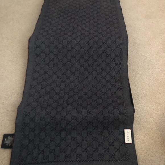 Metállic  GG wool scarf - Picture 4 of 6